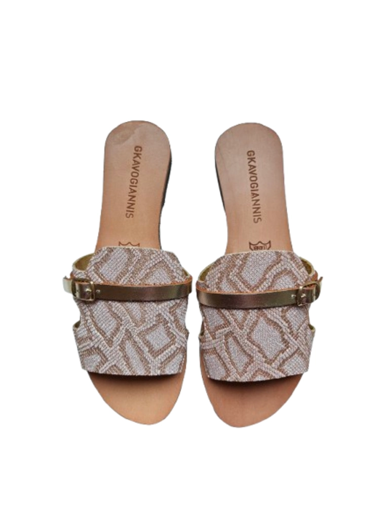 Gkavogiannis δερμάτινα σανδάλια ροζ S20-25 Gkavogiannis δερμάτινα σανδάλια ροζ S20-25