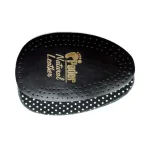 Pedor μισά δερμάτινα πατάκια μαύρα - 15501028