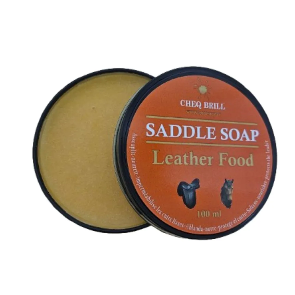 Cheq Brill Saddle Soap 100ml - DM3709 Cheq Brill Saddle Soap 100ml - DM3709