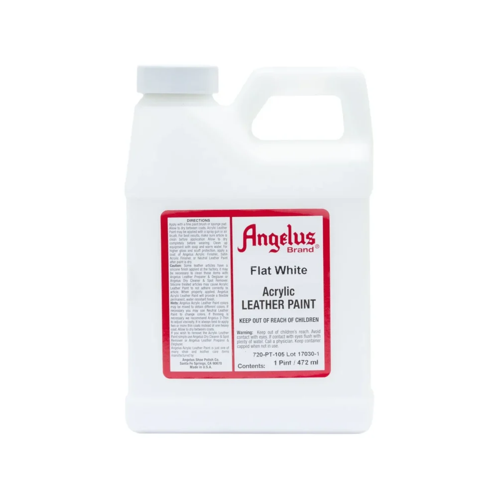 Angelus Leather Paint Flat White