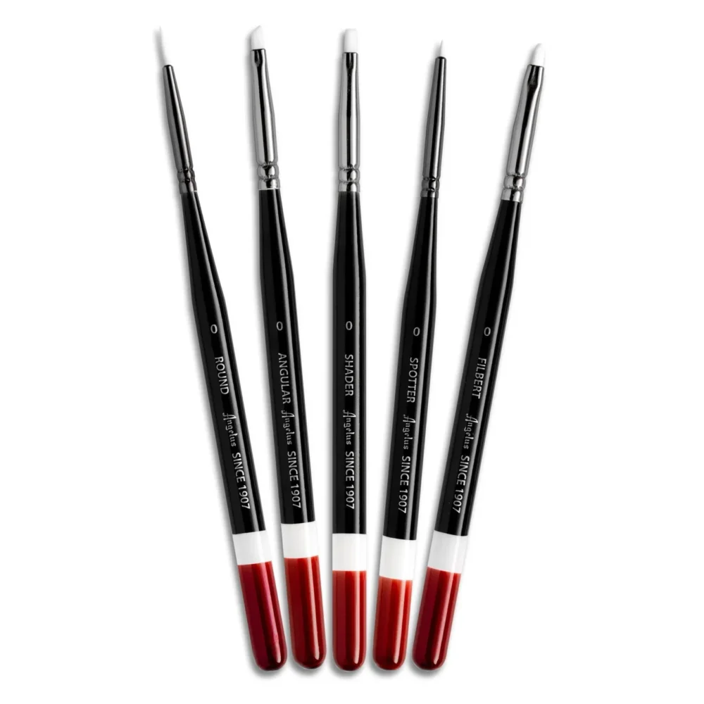 Angelus Micro Detai paint brush set 5