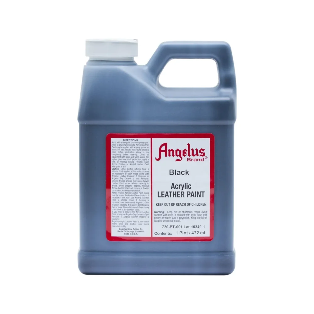 Angelus Leather Paint Black