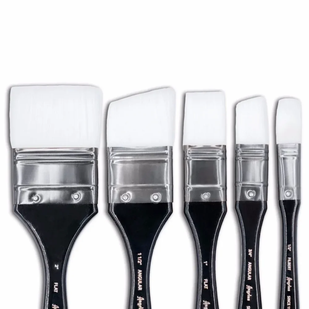 Angelus Jumbo Paint Brush Set 5pcs - 10156