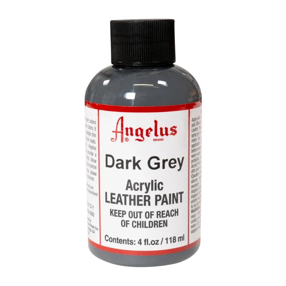 Angelus Leather Paint Dark Grey