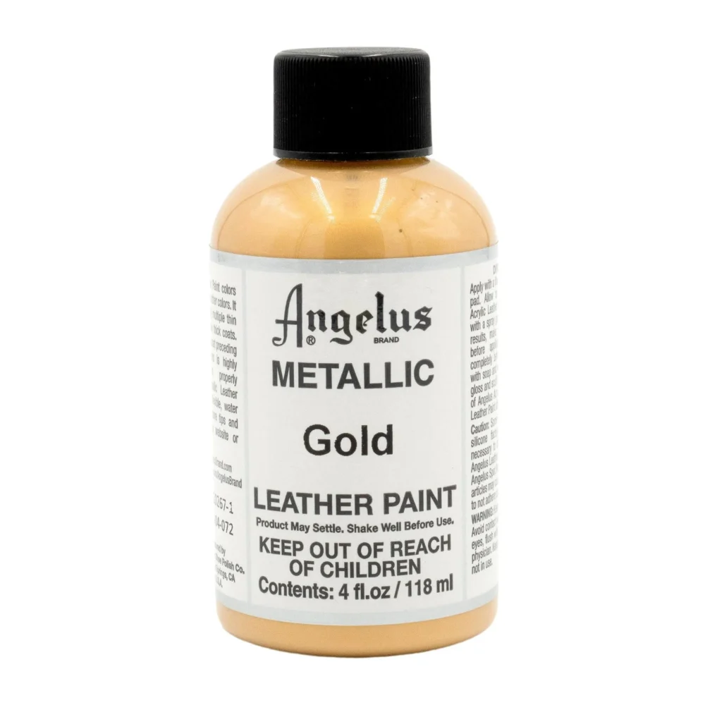 Angelus Leather Paint Metallic Gold
