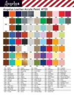 Angelus Leather Paint Metallic Gold