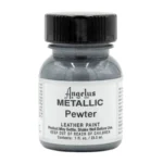 Angelus Leather Paint Metallic Pewter