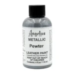 Angelus Leather Paint Metallic Pewter
