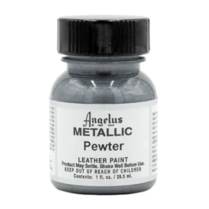 Angelus Leather Paint Metallic Pewter
