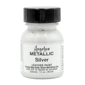 Angelus Leather Paint Metallic Silver