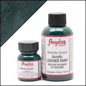 Angelus Leather Paint Midnight Green