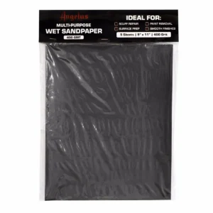 Angelus Multi Purpose Wet Sandpaper 400 Grit 5 sheets