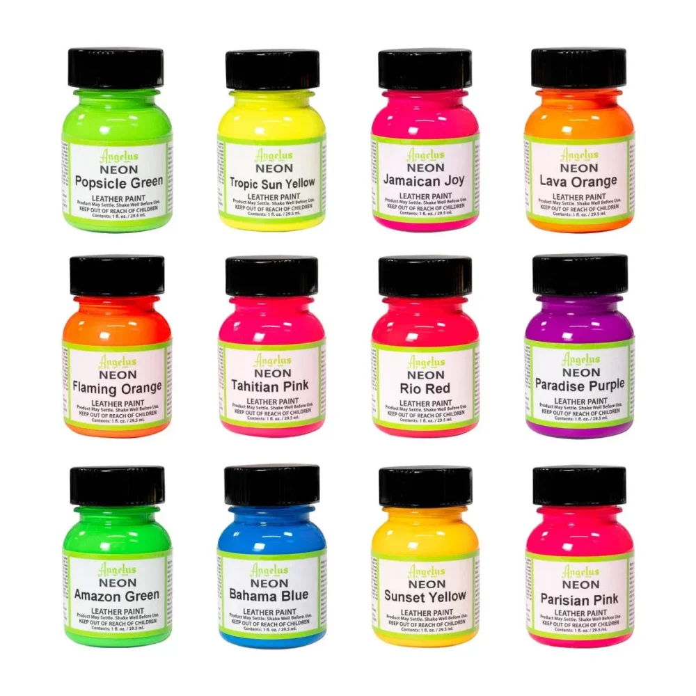 Angelus Neon Color Kit 12pcs - 10135