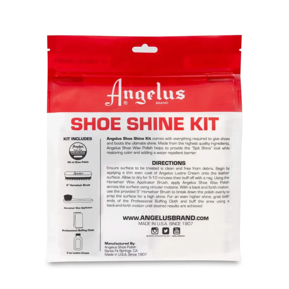 Angelus Shoe Shine Kit - 10119