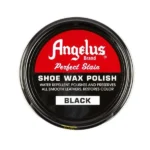 Angelus Shoe Wax Polish Black 88ml - 4001