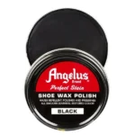 Angelus Shoe Wax Polish Black 88ml - 4001