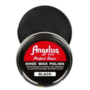 Angelus Shoe Wax Polish Black 88ml - 4001