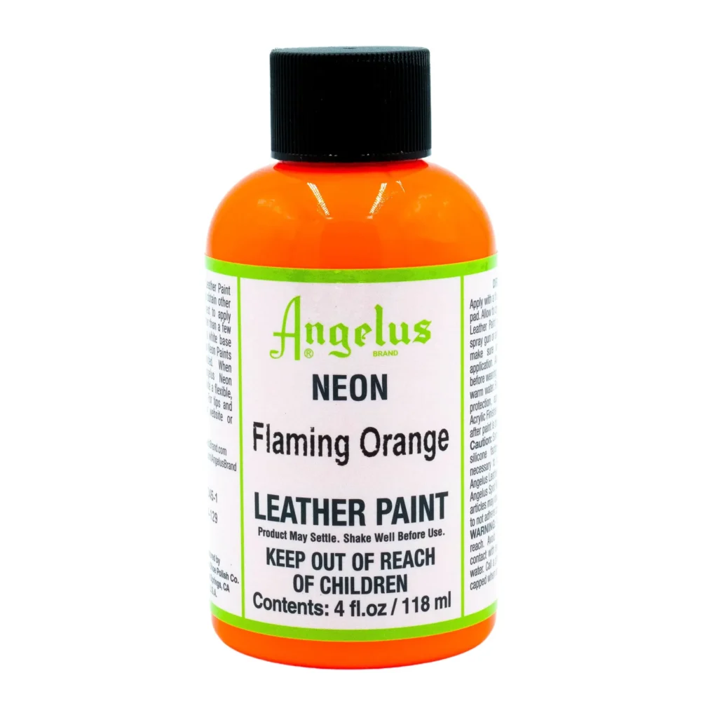 Angelus Leather Paint Flaming Orange