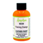 Angelus Leather Paint Flaming Orange