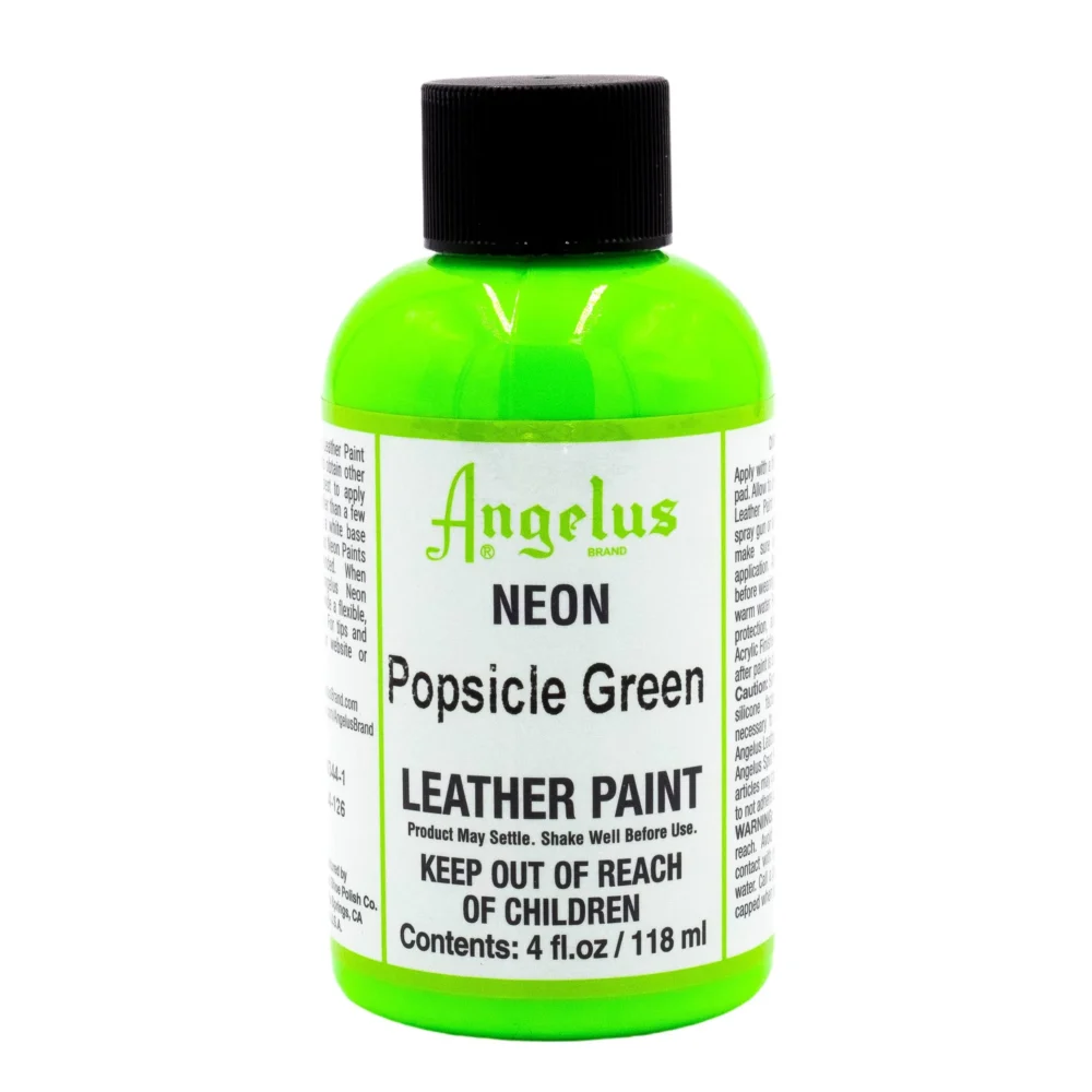 Angelus Leather Paint Popsicle Green