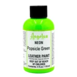 Angelus Leather Paint Popsicle Green
