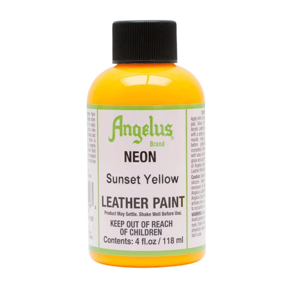 Angelus Leather Paint Sunset Yellow