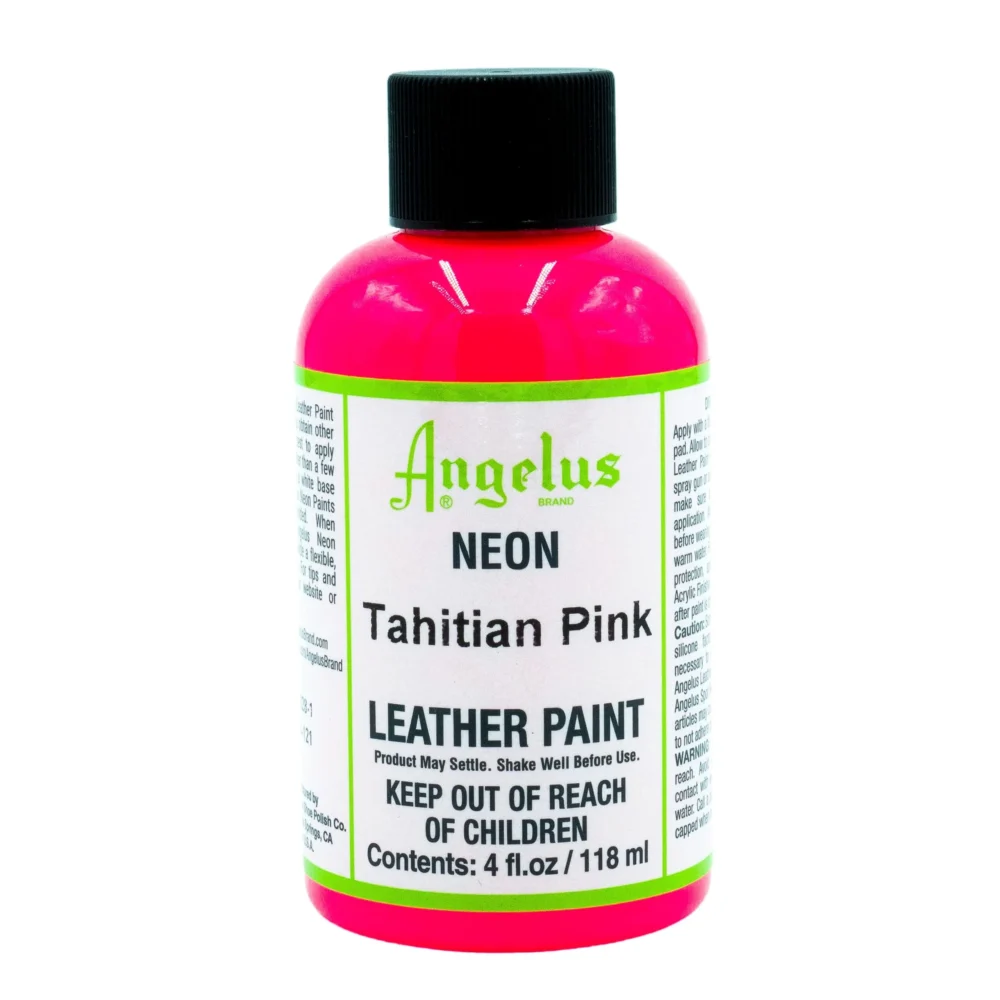 Angelus Leather Paint Tahitian Pink