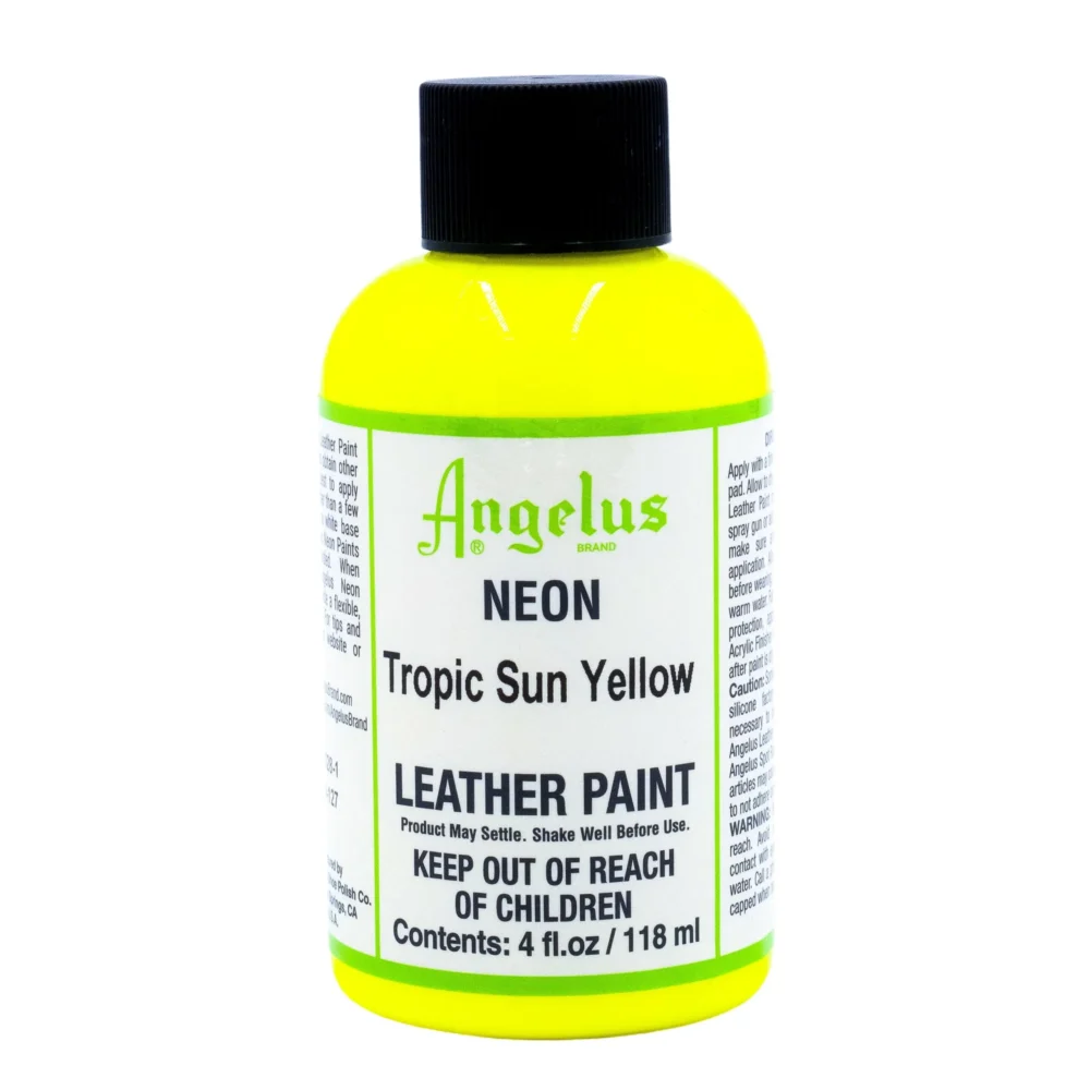 Angelus Leather Paint Tropical Sun Yellow