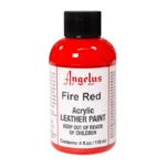 Angelus Leather Paint Fire Red